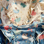 Konges Sløjd A/S Jersey Jurken bow ballerina