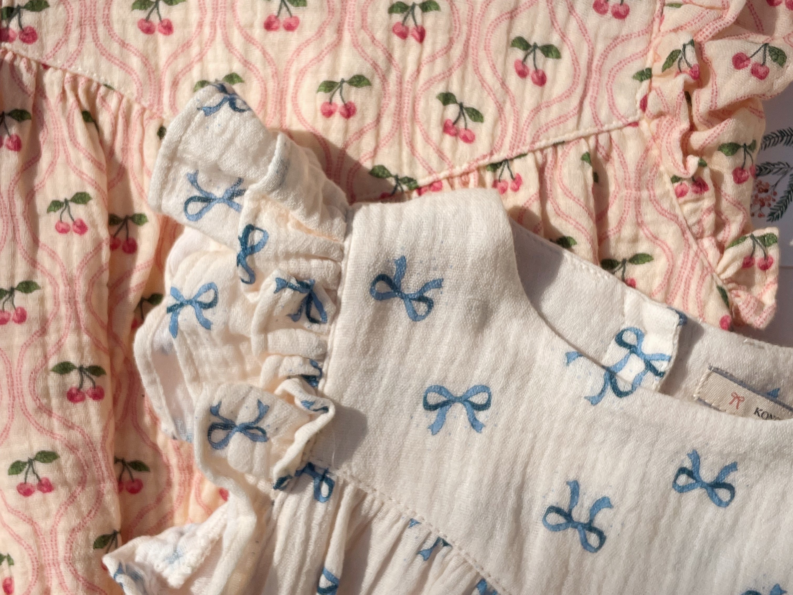 Konges Sløjd A/S Geweven Rompers En Jumpsuits cherry pink motif