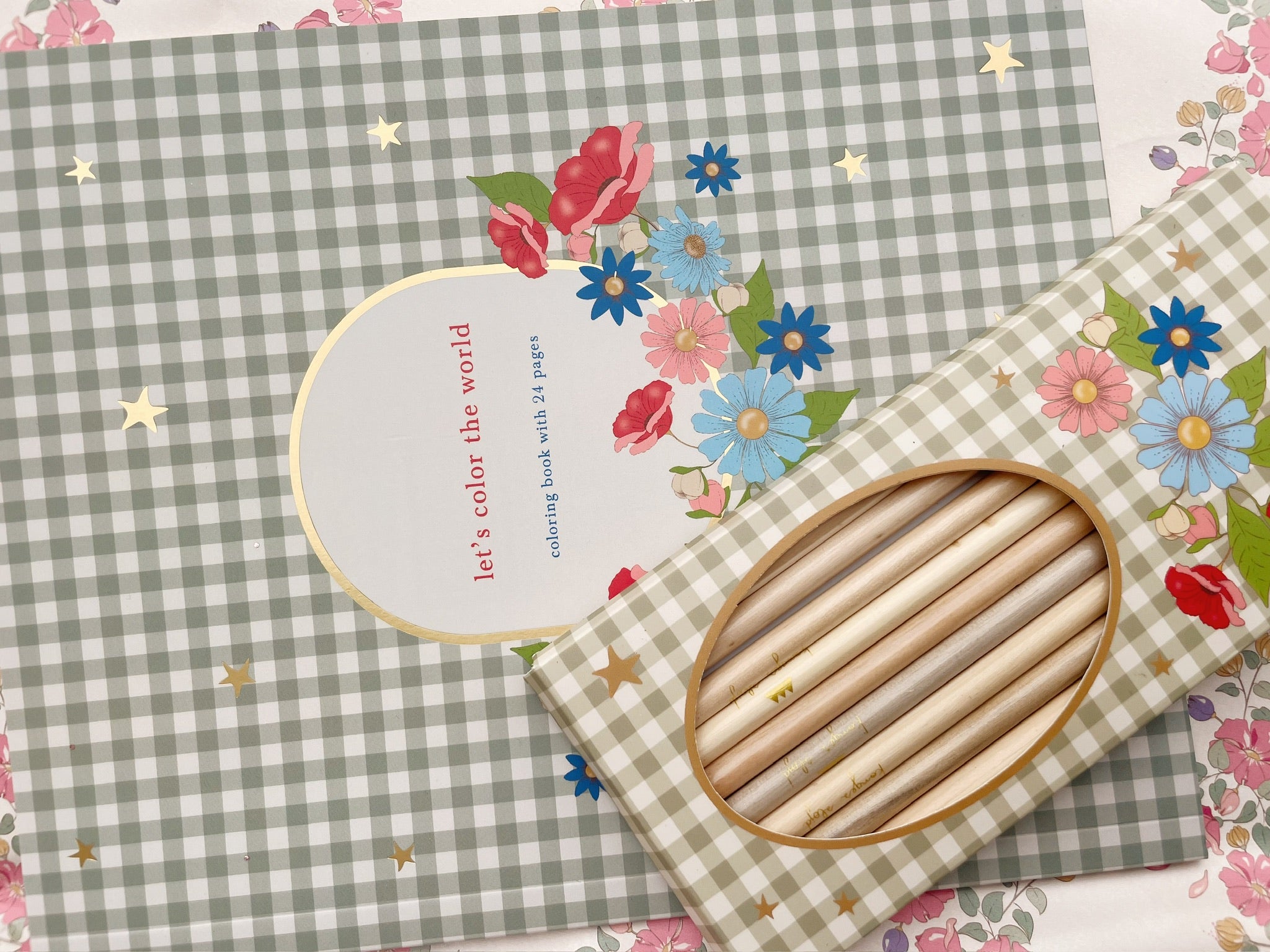 Konges Sløjd A/S Creatief Spelen green tea check