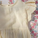 Konges Sløjd A/S Geweven Rompers En Jumpsuits cloud cream