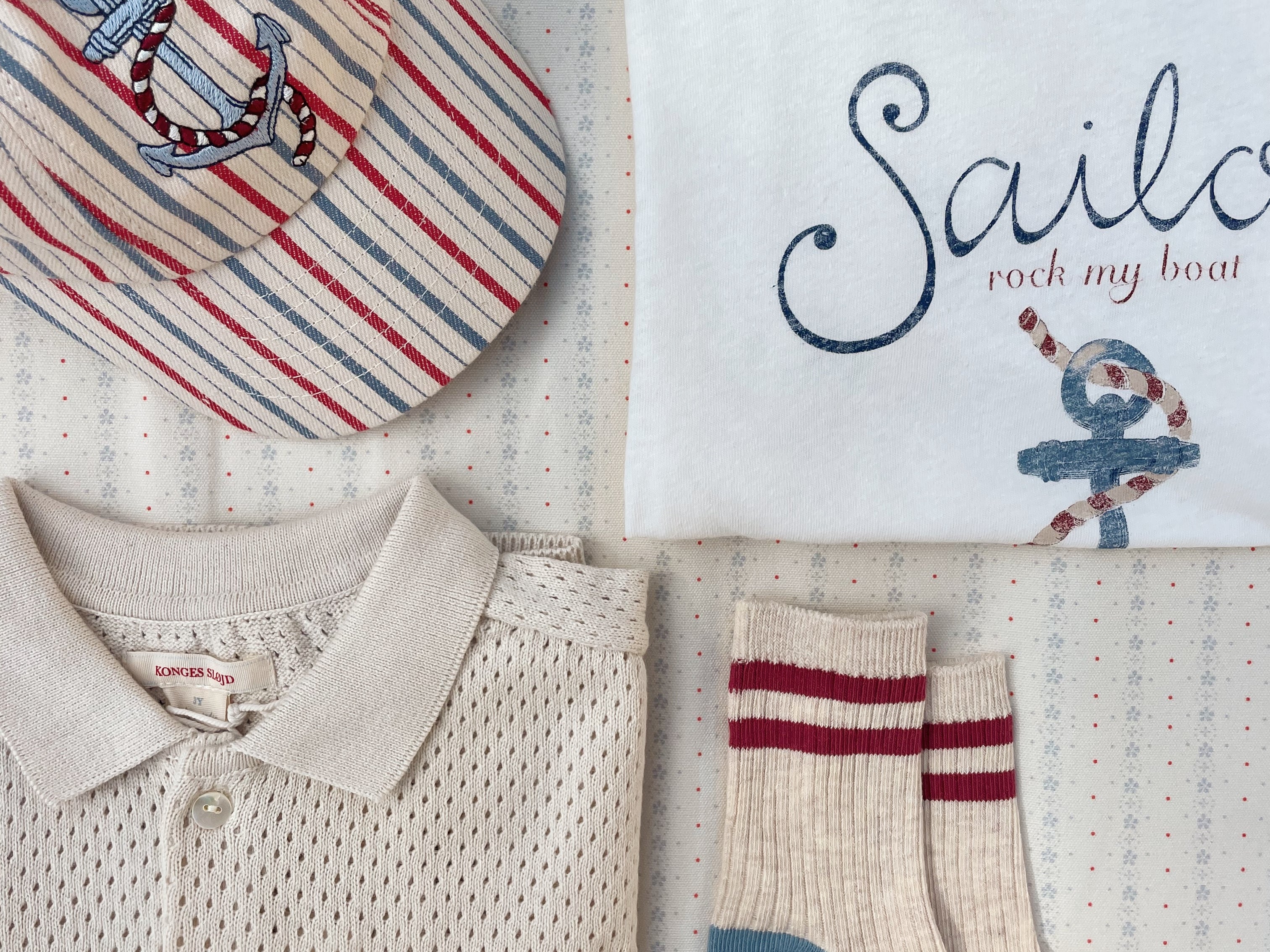 Konges Sløjd A/S Hoedjes antique stripe