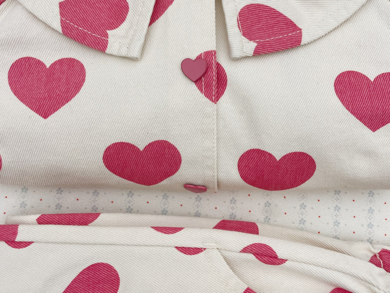 Konges Sløjd A/S Geweven Shirts bon coeur pink