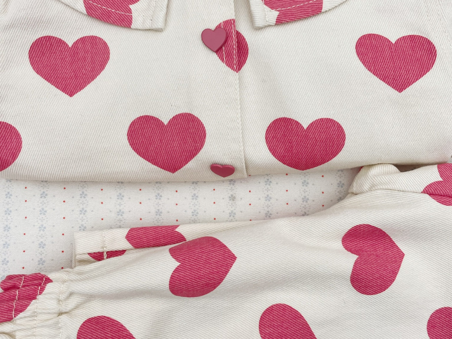 Konges Sløjd A/S Geweven Shirts bon coeur pink