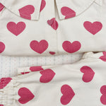 Konges Sløjd A/S Geweven Shirts bon coeur pink