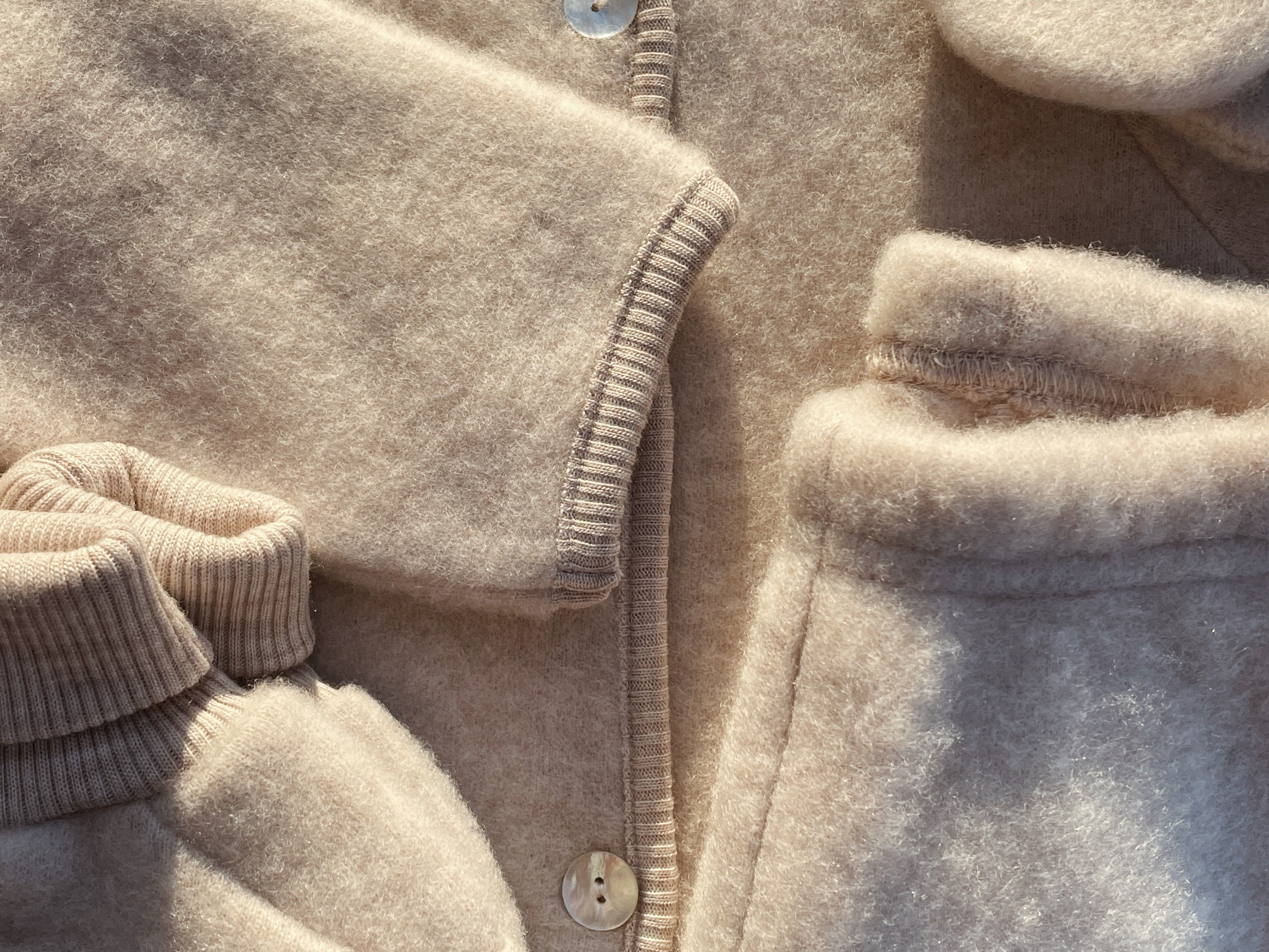 Konges Sløjd A/S Wanten oatmeal melange