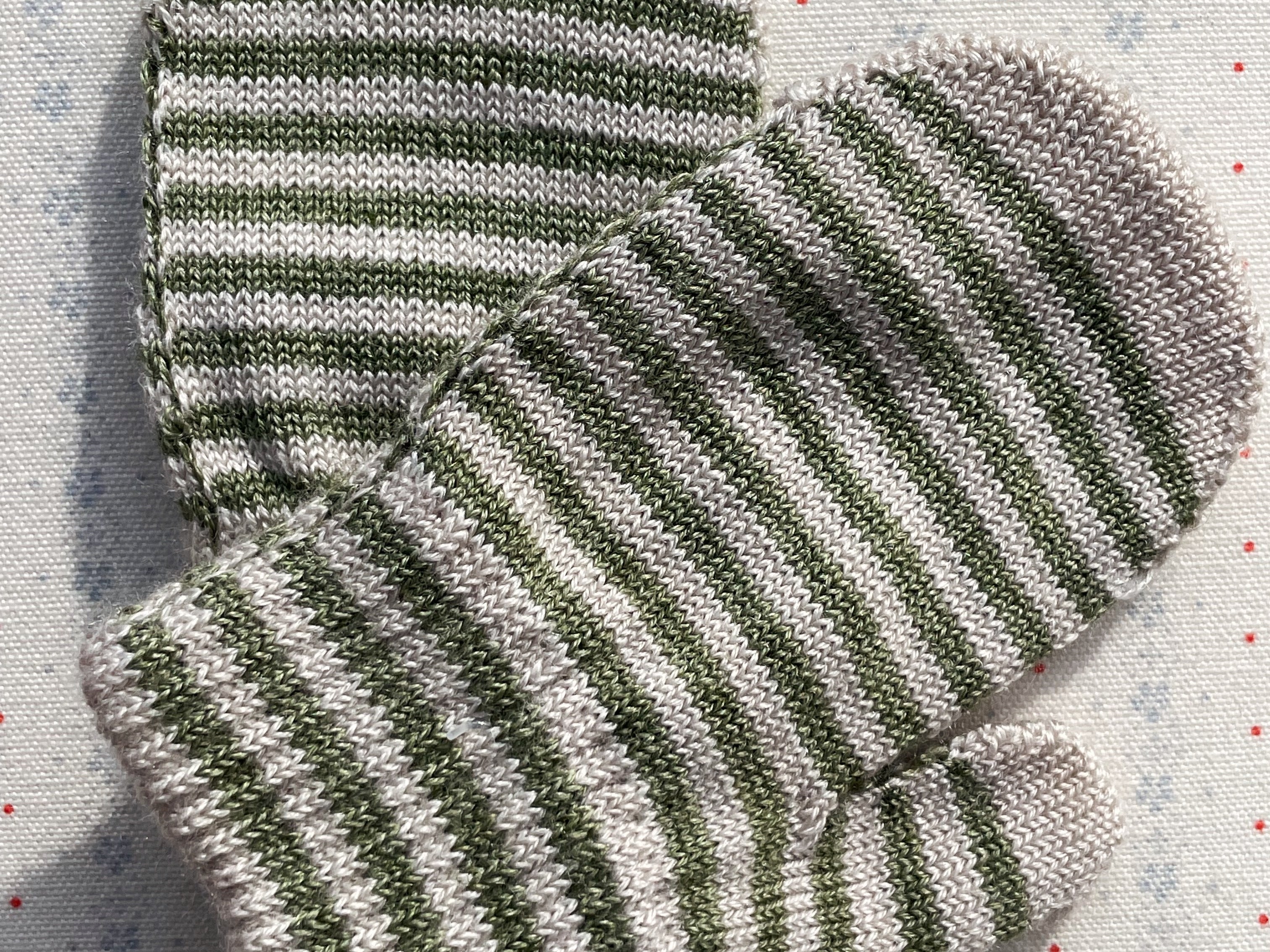 Konges Sløjd A/S Wanten lemon/stripe