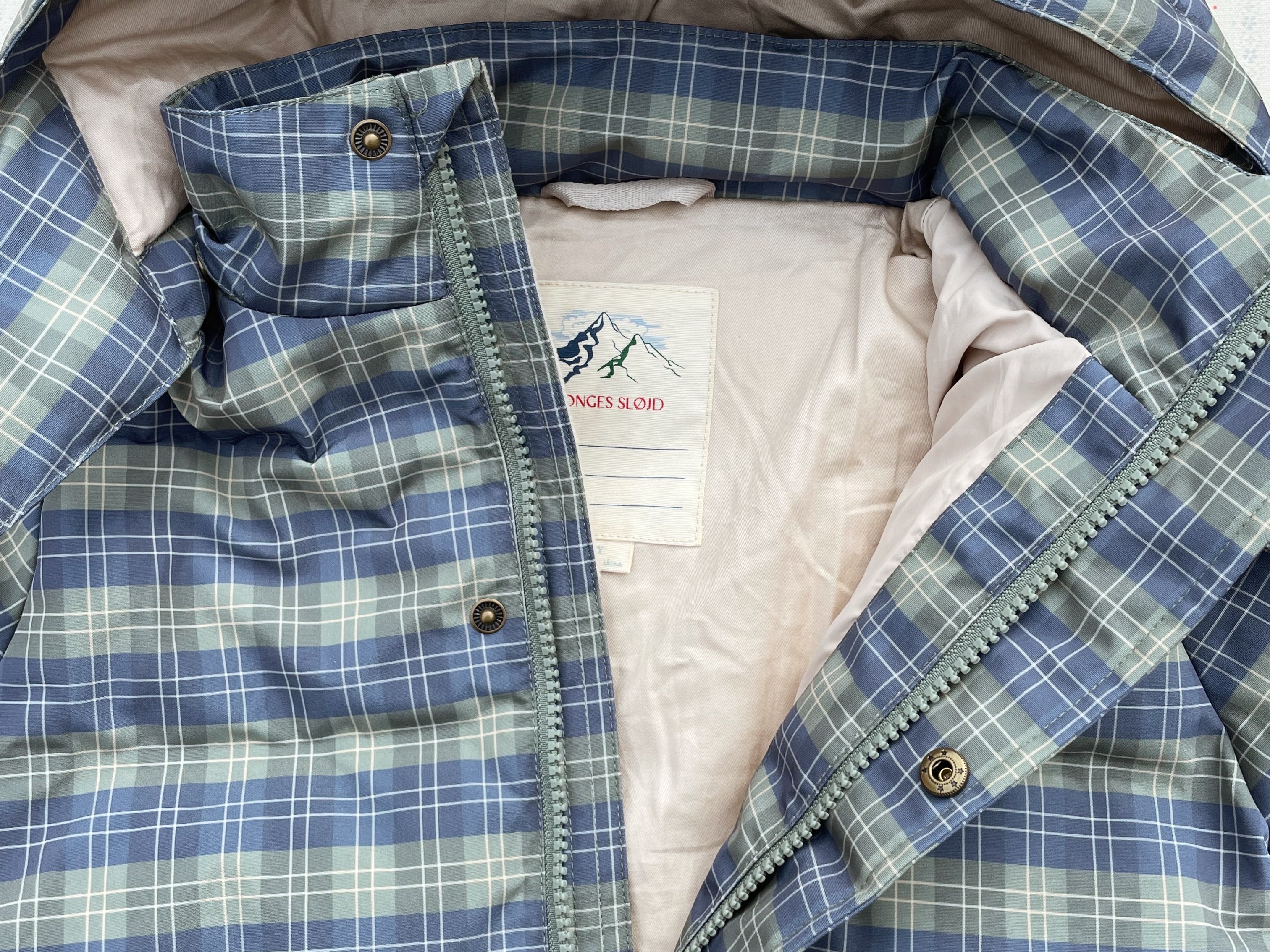 Konges Sløjd A/S WINTER JACKETS laurel blue check