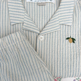 Konges Sløjd A/S Geweven Broeken cloud stripe