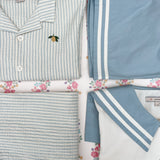 Konges Sløjd A/S Geweven Broeken cloud stripe