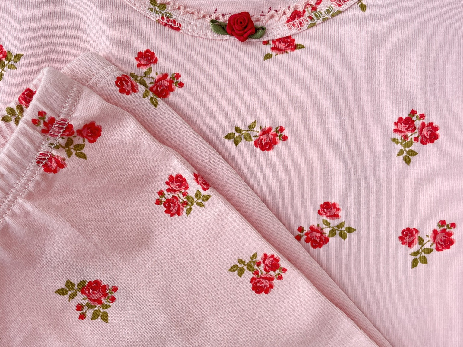 Konges Sløjd A/S Jersey Broeken rosa pink