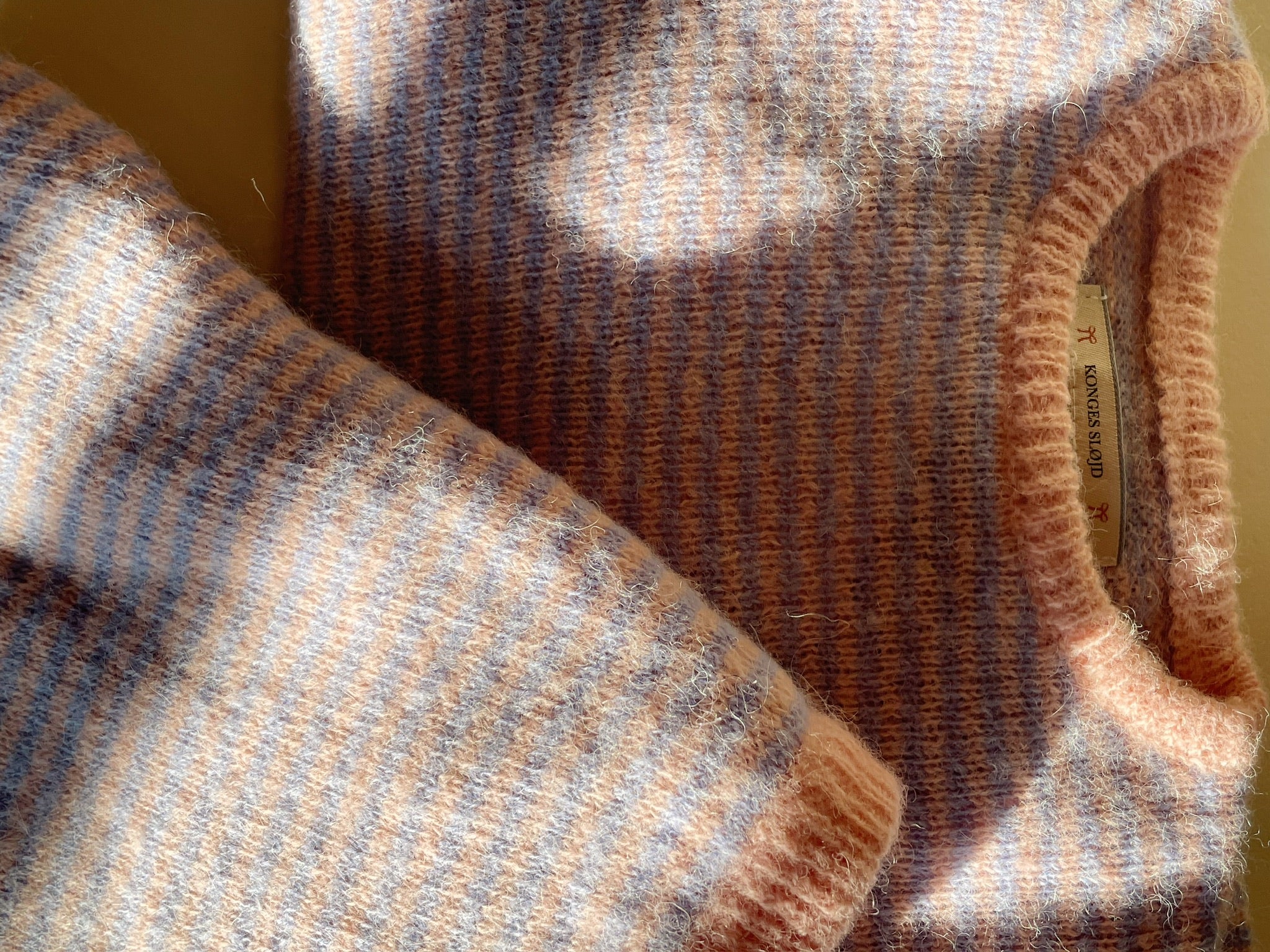 Konges Sløjd A/S Gebreide Broeken purple/pink dolphin