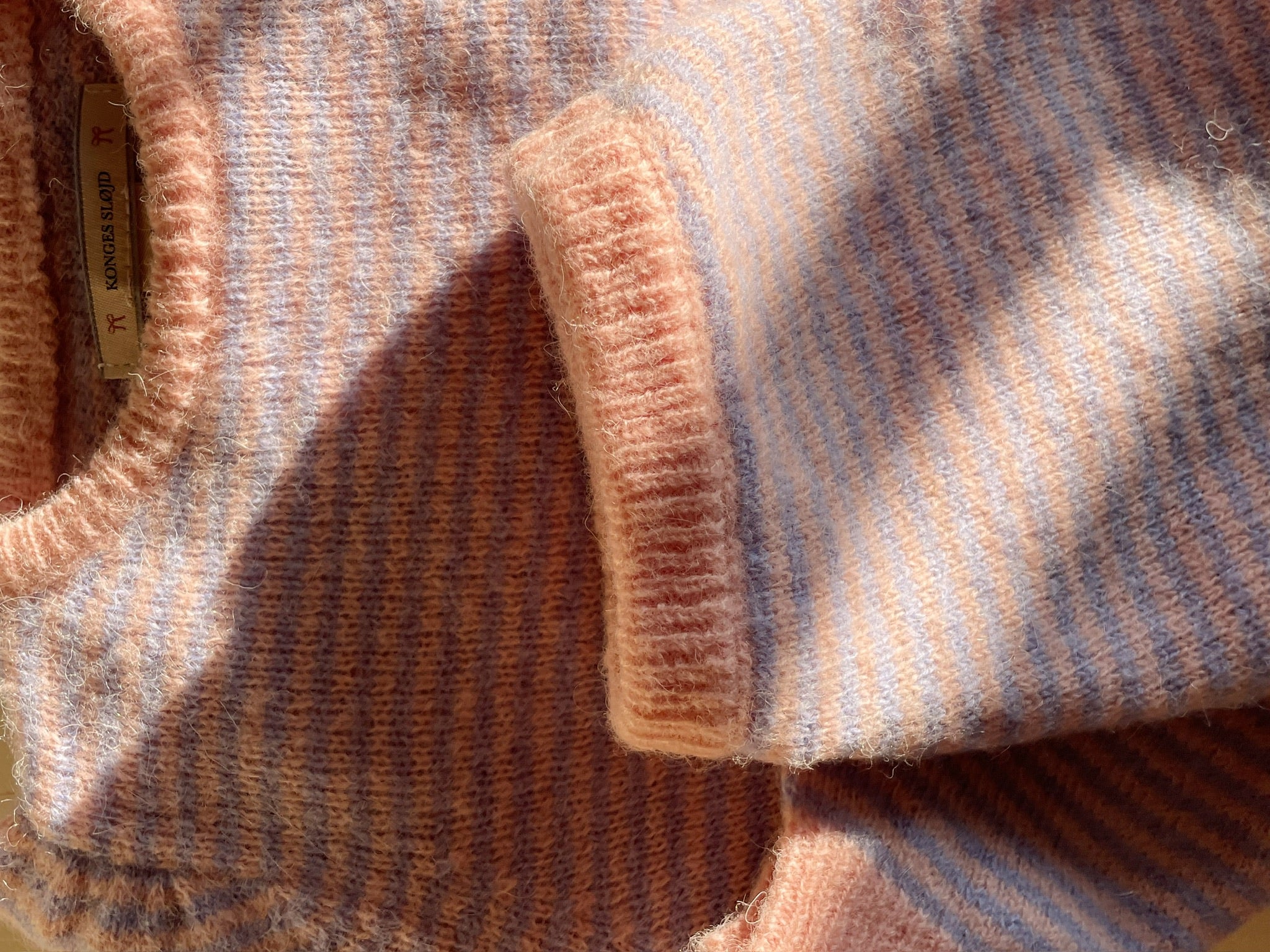 Konges Sløjd A/S Gebreide Broeken purple/pink dolphin