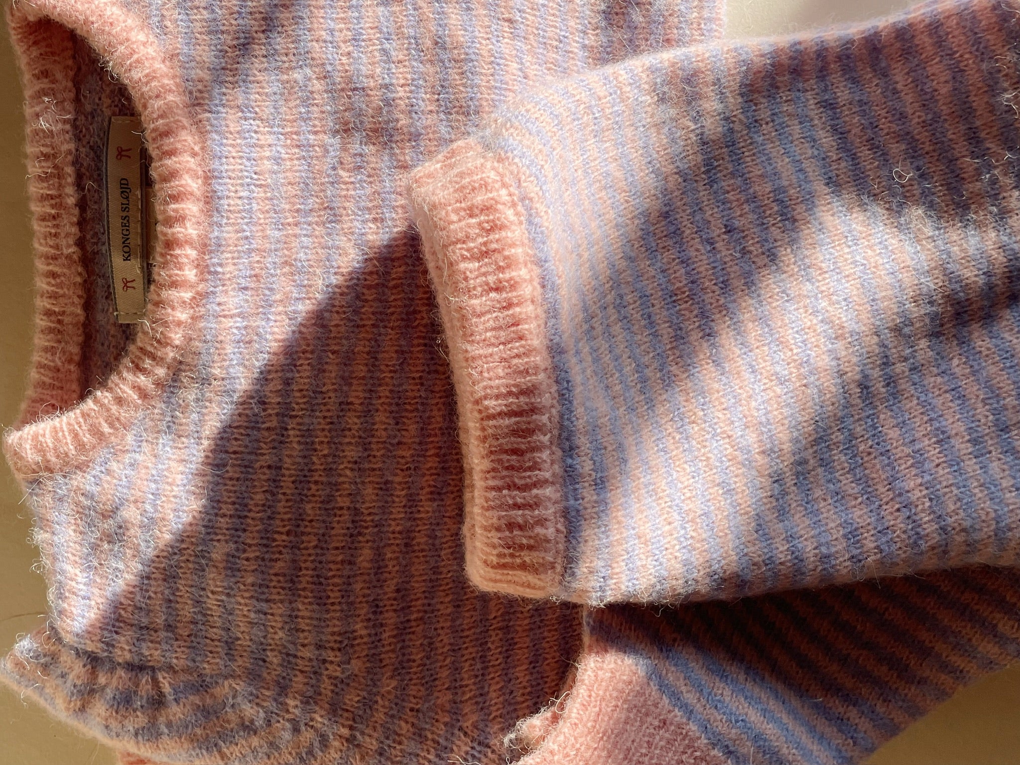 Konges Sløjd A/S Gebreide Broeken purple/pink dolphin