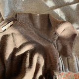 Konges Sløjd A/S Gebreide Shirts En Vesten brown melange