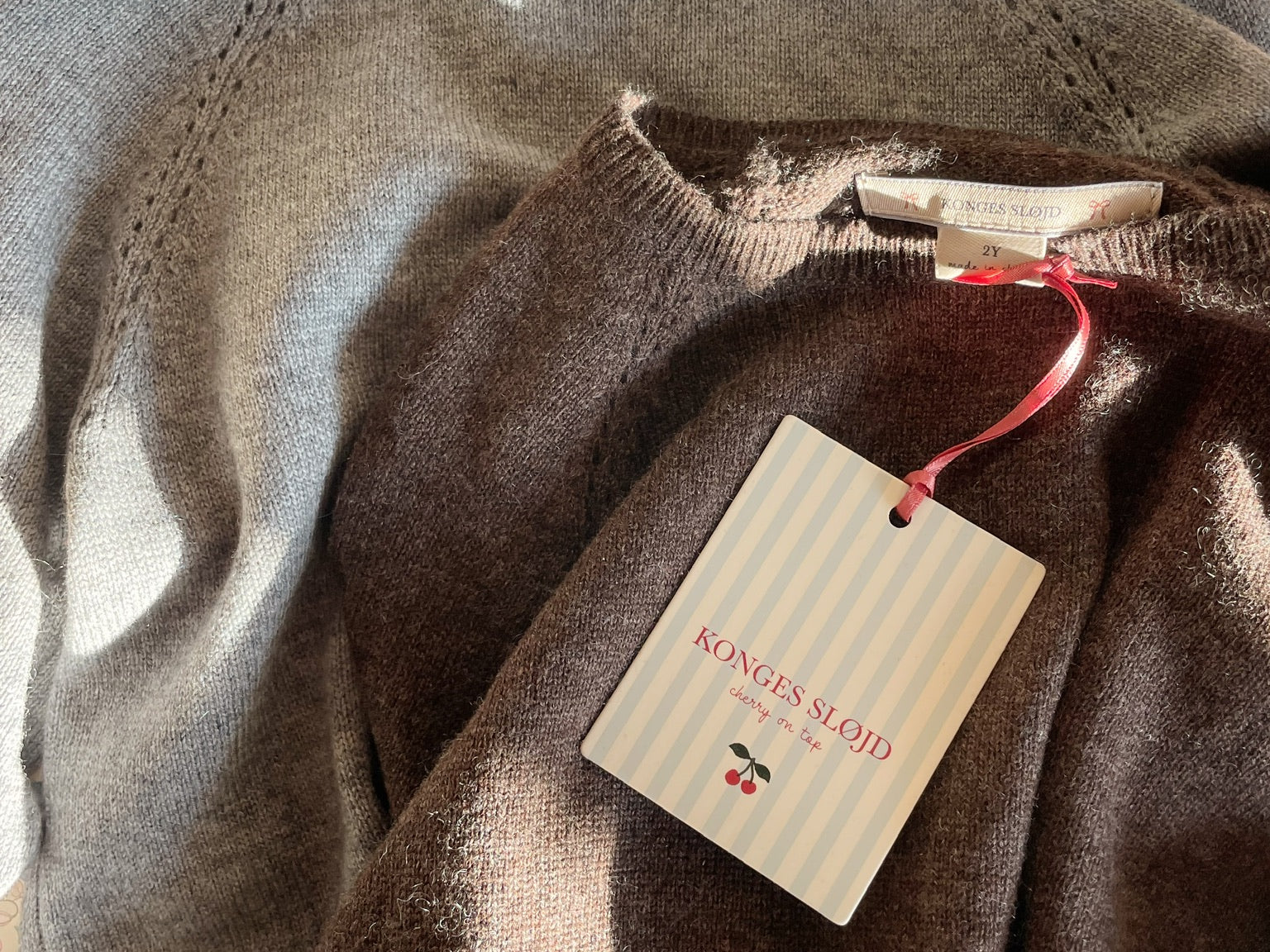 Konges Sløjd A/S Gebreide Shirts En Vesten brown melange