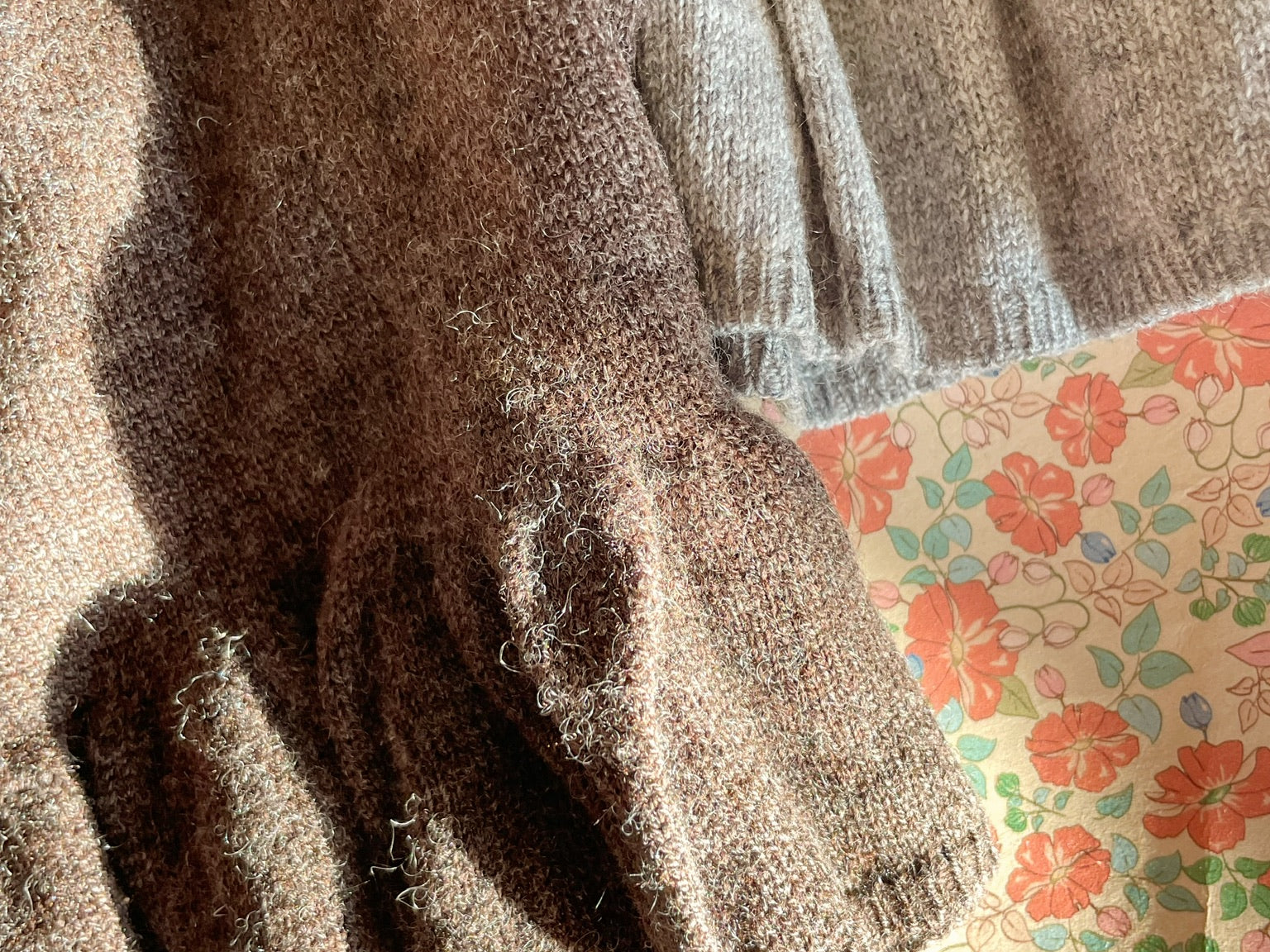 Konges Sløjd A/S Gebreide Shirts En Vesten brown melange