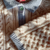 Konges Sløjd A/S Gebreide Cardigans off white