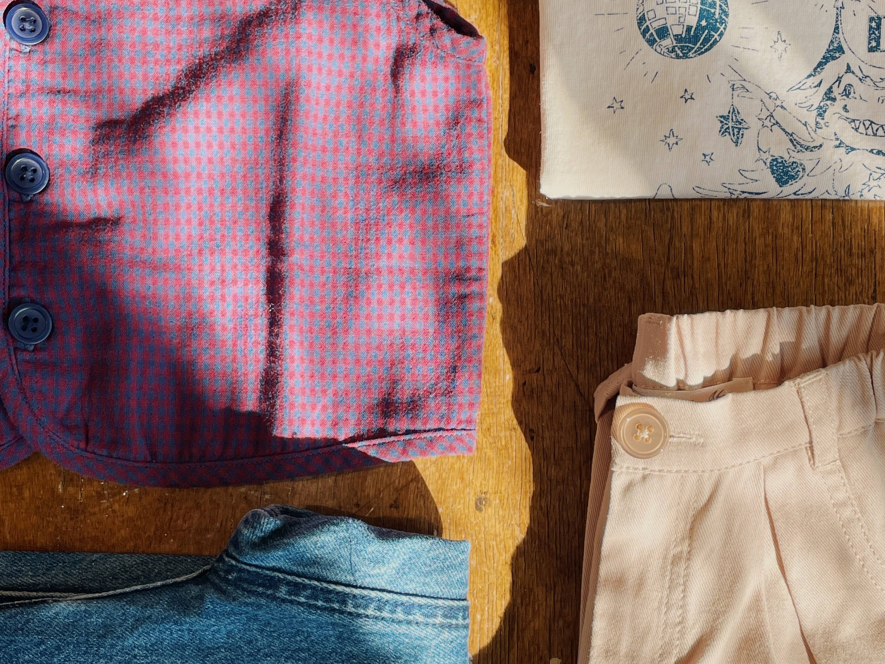 Konges Sløjd A/S Geweven Broeken oxford tan