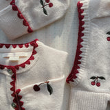 Konges Sløjd A/S Gebreide Cardigans off white