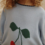 Konges Sløjd A/S KNITTED DRESSES blue fog