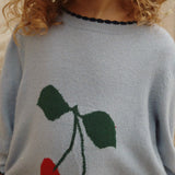 Konges Sløjd A/S KNITTED DRESSES blue fog