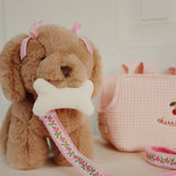 Konges Sløjd A/S Knuffeldieren pink check