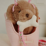 Konges Sløjd A/S Knuffeldieren pink check