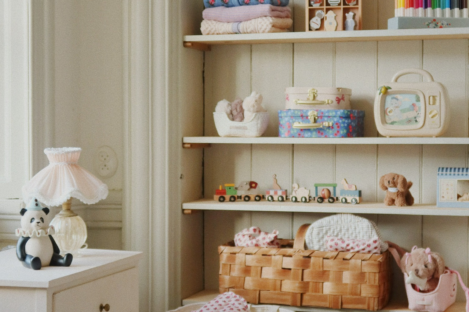 Konges Sløjd A/S Knuffeldieren pink check