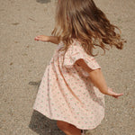 Konges Sløjd A/S WOVEN DRESSES cherry pink motif