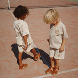 Konges Sløjd A/S Geweven Shirts Met Korte Mouwen rock my boat