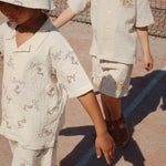 Konges Sløjd A/S Geweven Shirts Met Korte Mouwen rock my boat