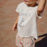 Konges Sløjd A/S Geweven Shorts En Pofbroeken antique stripe