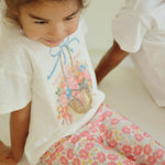 Konges Sløjd A/S Jersey T-Shirts off white/basket