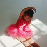 Konges Sløjd A/S Jersey Jurken rose red