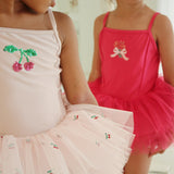 Konges Sløjd A/S Jersey Jurken rose red