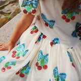 Konges Sløjd A/S WOVEN DRESSES amarena sequin