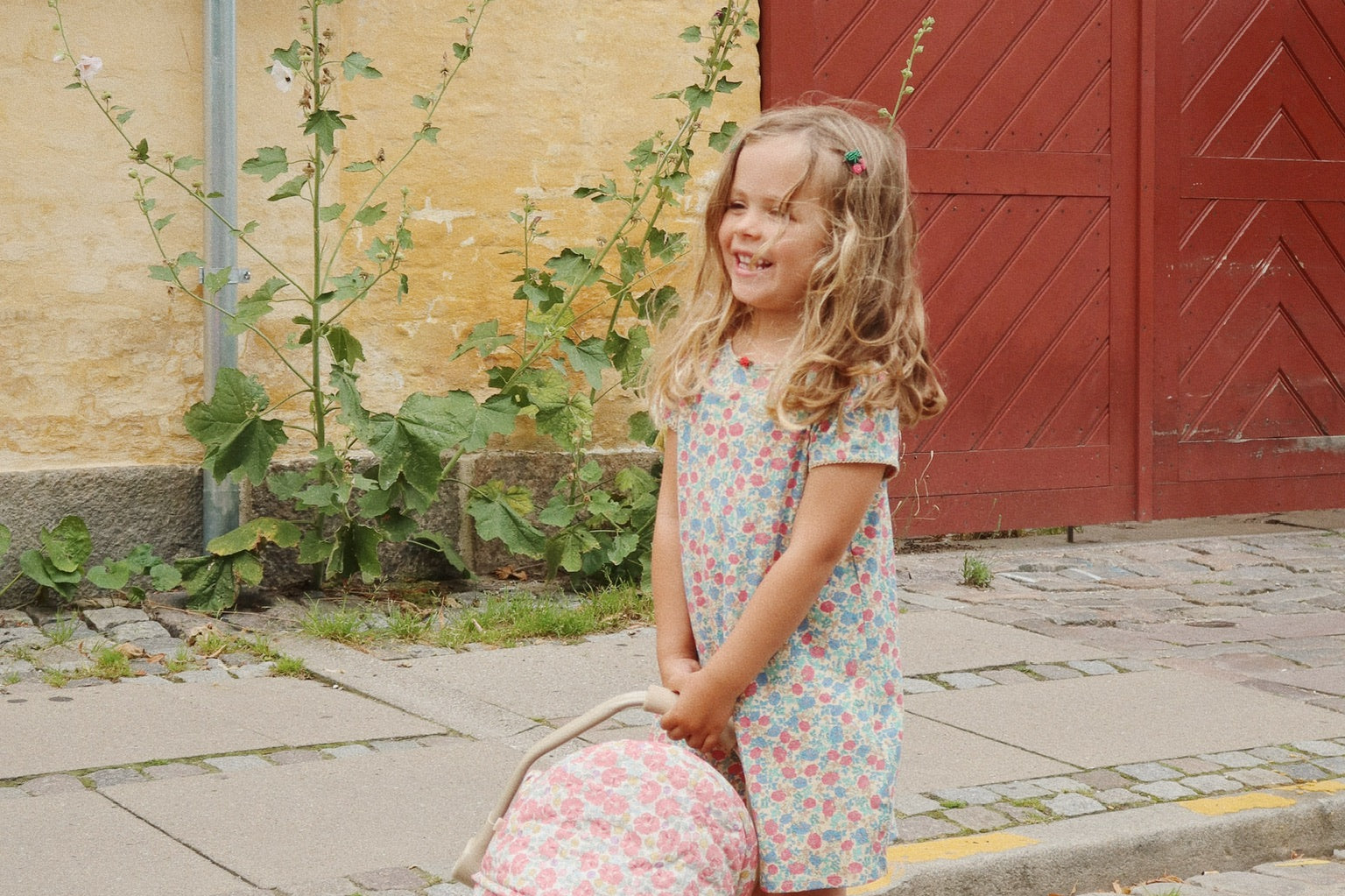 Konges Sløjd A/S Jersey Jurken fiola