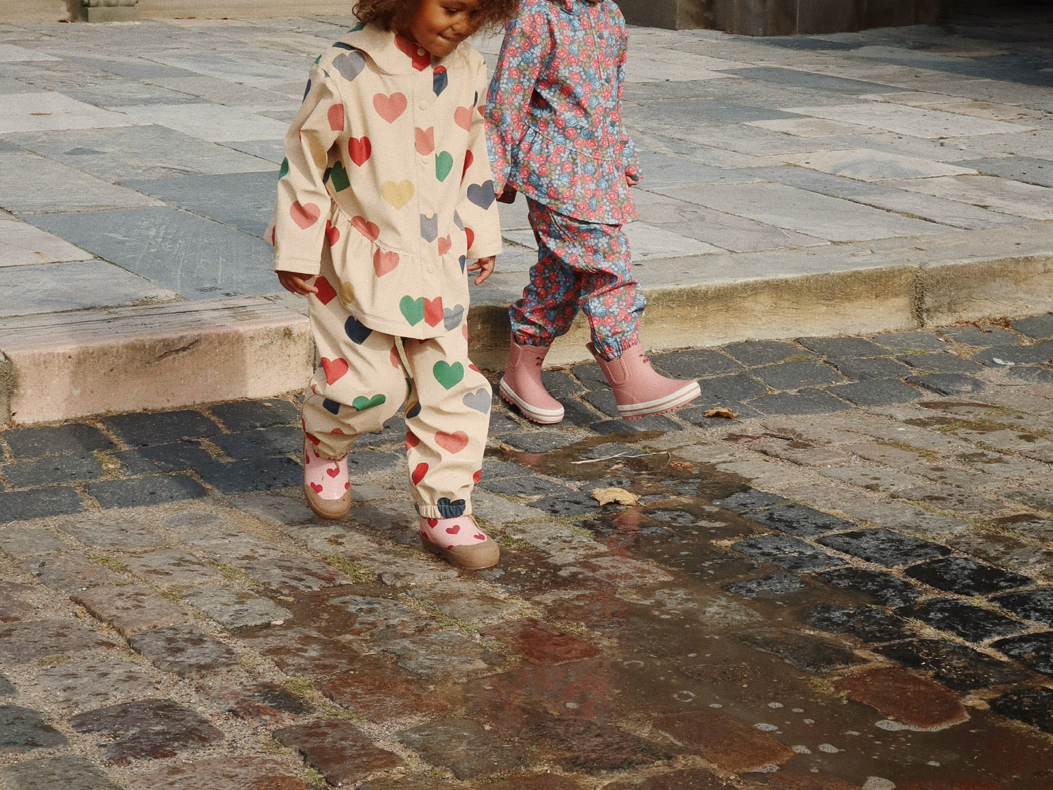 Konges Sløjd A/S Regenkleding bon coeur coloré