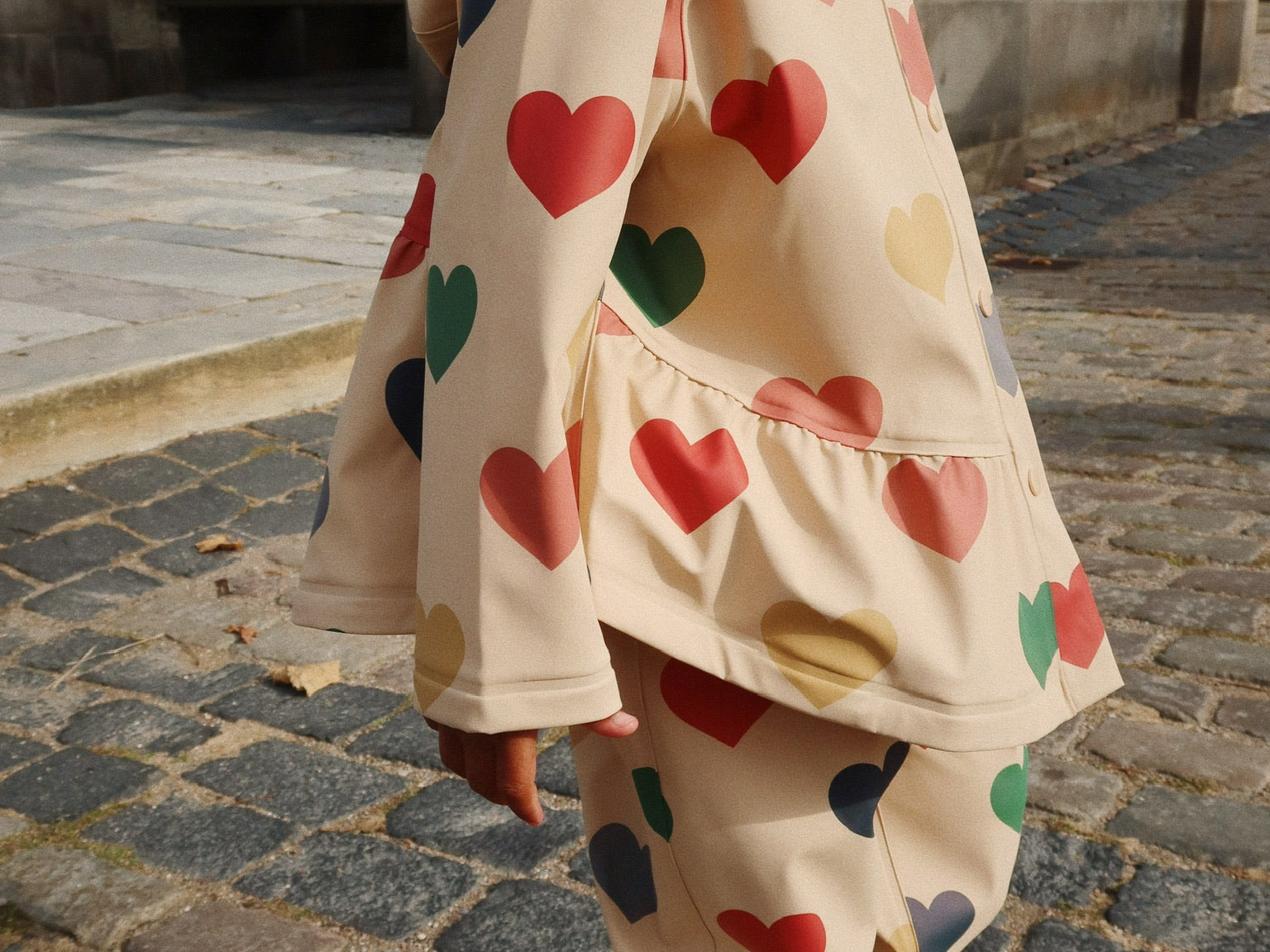 Konges Sløjd A/S Regenkleding bon coeur coloré