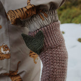 Konges Sløjd A/S Wanten bunny brown melange