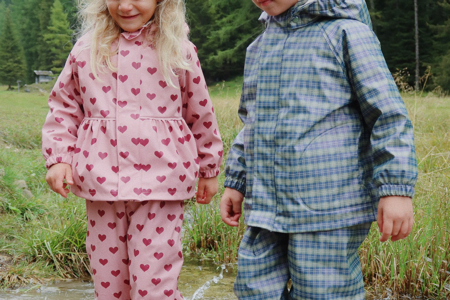 Konges Sløjd A/S Regenkleding laurel blue check