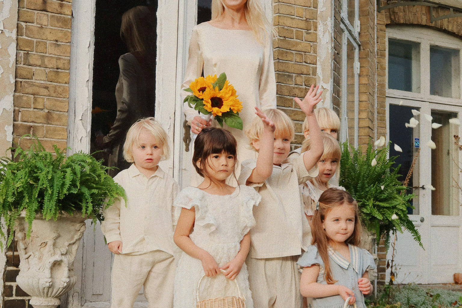 Konges Sløjd A/S Geweven Broeken cloud stripe