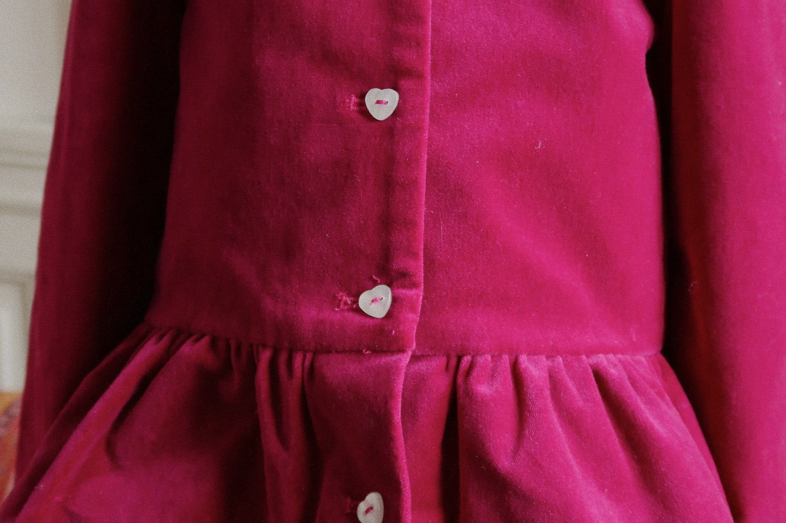 Konges Sløjd A/S Rokjes - Geweven sangria