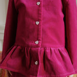 Konges Sløjd A/S Rokjes - Geweven sangria