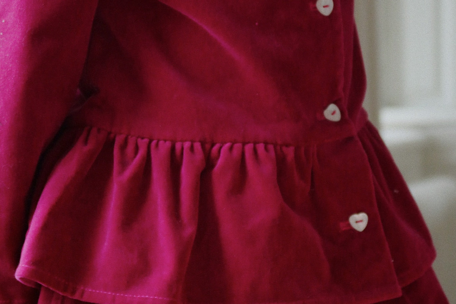 Konges Sløjd A/S Rokjes - Geweven sangria