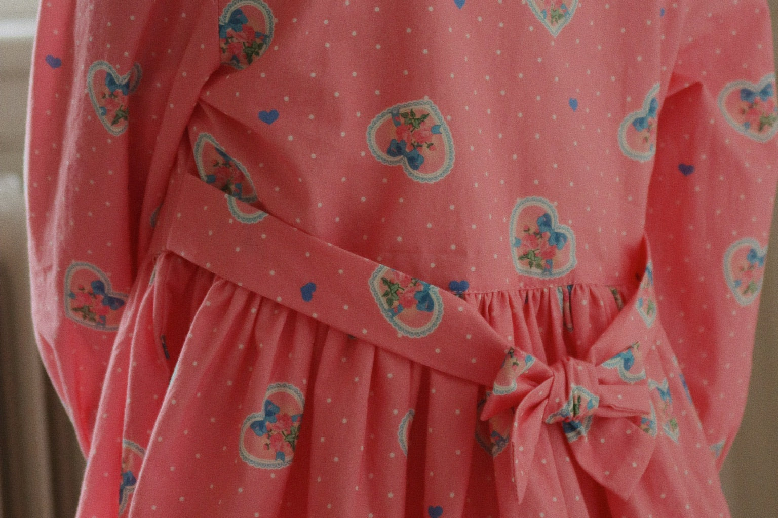 Konges Sløjd A/S WOVEN DRESSES cher coeur rose