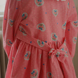 Konges Sløjd A/S WOVEN DRESSES cher coeur rose