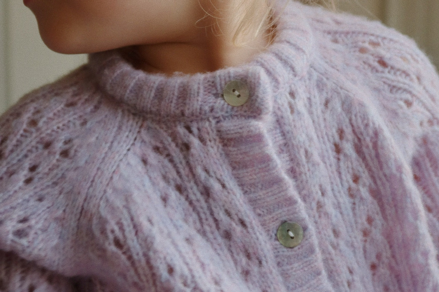 Konges Sløjd A/S Gebreide Cardigans lavender mist