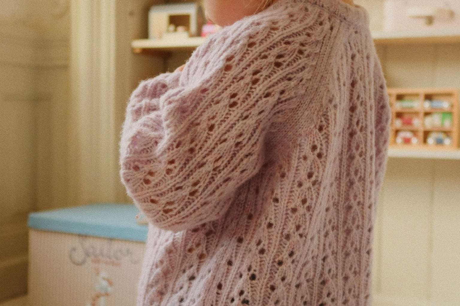 Konges Sløjd A/S Gebreide Cardigans lavender mist