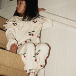 Konges Sløjd A/S Jersey Broeken ma grande cerise glitter